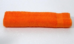 Полотенце махровое Berra оранжевый 70х140, плотность 420