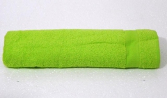 Полотенце махровое Berra зеленый 70х140, плотность 420