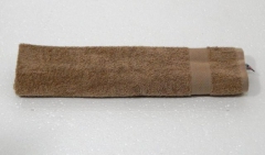 Полотенце махровое Berra коричневый 70х140, плотность 420