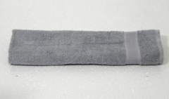 Полотенце махровое Berra серый 70х140, плотность 420