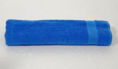 Полотенце махровое Berra синий 70х140, плотность 420