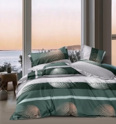 Комплект постельного белья Сатин №с21 Семейный на кнопках