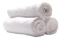 Полотенце махровое Berra белое 100х150, плотность 420