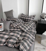 Постельное белье Ранфорс 35, евро 200х220 см, на кнопках