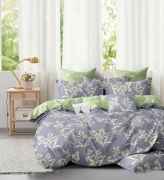 Постельное белье Ранфорс 36, двойной 175х220 см, на кнопках