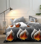 Постельное белье Ранфорс 43, полуторный 150х220 см, на кнопках