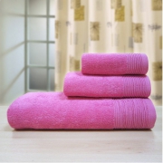 Полотенце махровое Berra 30х50 - розовое, плотность 420