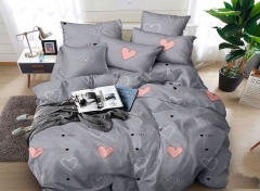 Комплект постельного белья № в574 Полуторный на кнопках