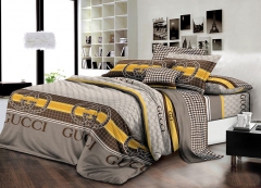 Постельное белье Ранфорс 44, полуторный 150х220 см, на кнопках